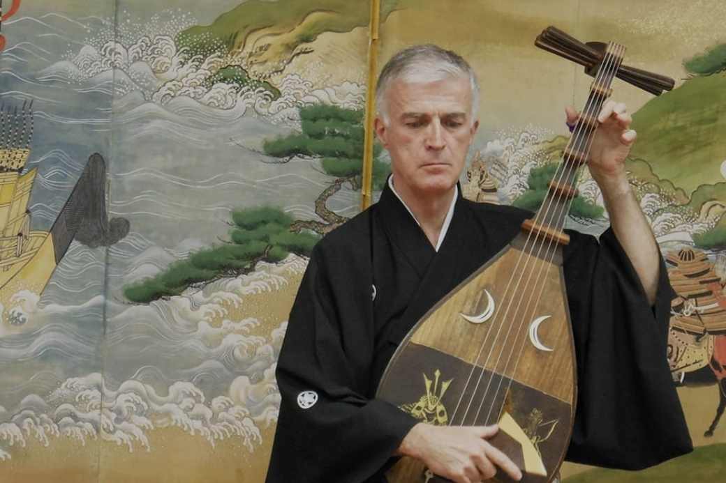 Konzert Silvain Guignard mit Biwa