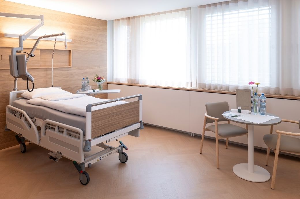 Erweiterung Privatabteilung Bettenstation