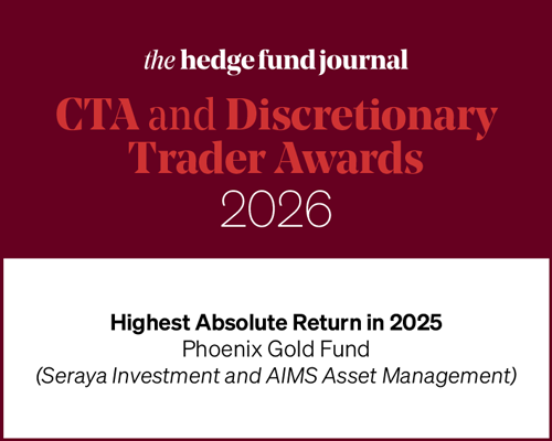 Hedge Fund Journal Performance Awards 2025 Highest Absolute Return award for Phoenix Gold Fund