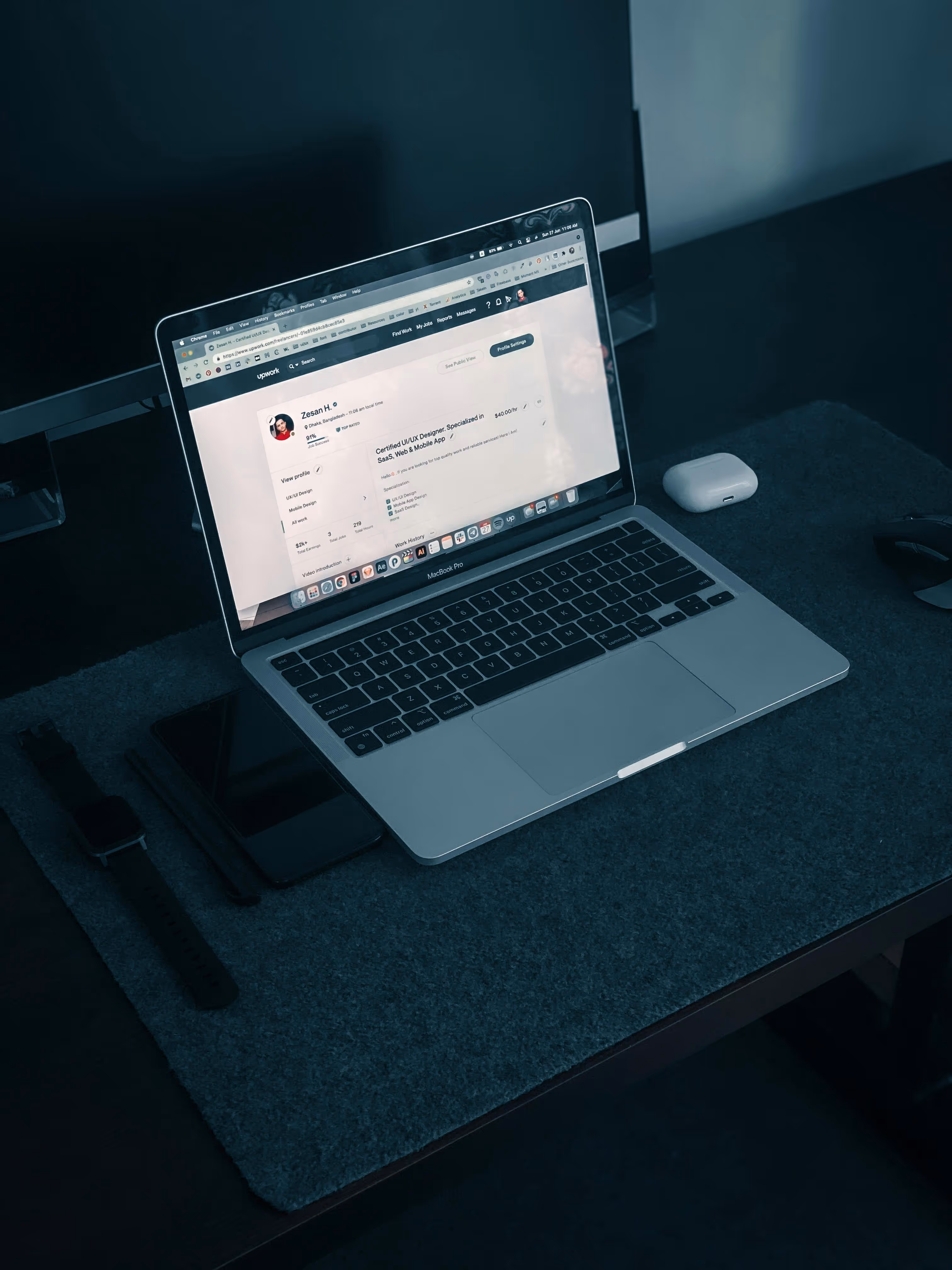 Kazi Sabbir Anwar Webflow Developer Upwork