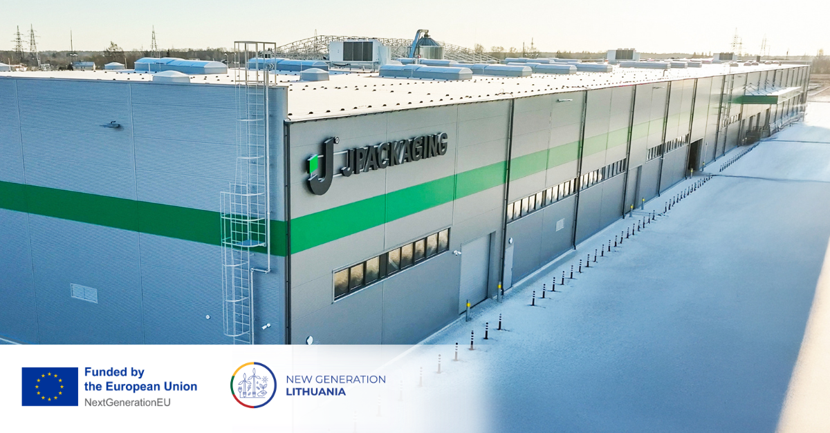 JPACKAGING, a TMV CAPITAL group company, launches manufacturing operations in Šeduva