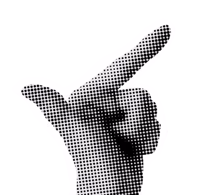 piggy bank halftone