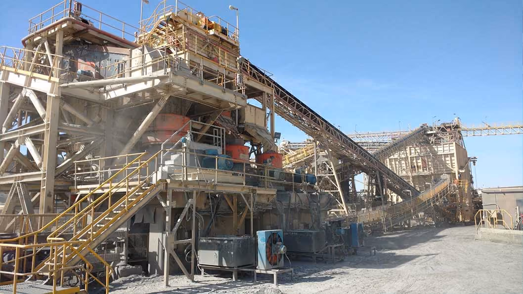 CMS Cepcor crushers on site