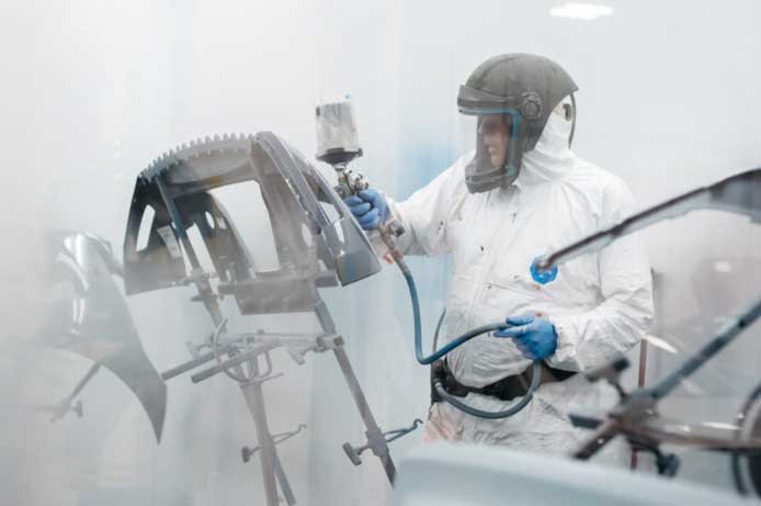 ABL1 Touch paint spraying vehicle