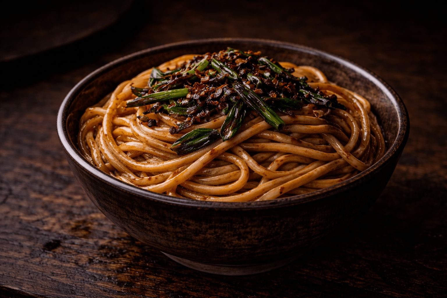 Scallion Oil Noodles-recipe
