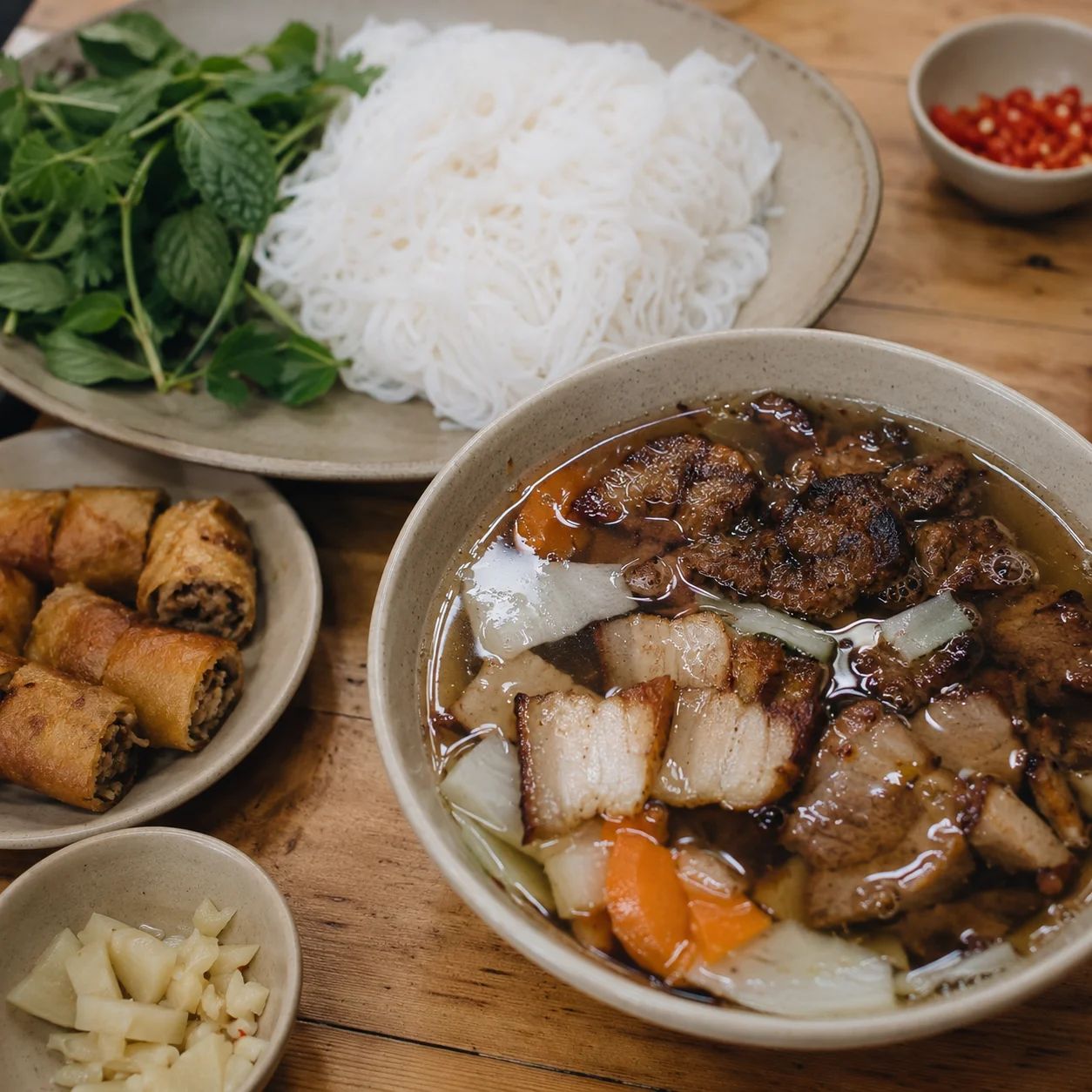 Bun Cha (Hanoi Grilled Pork with Noodles)