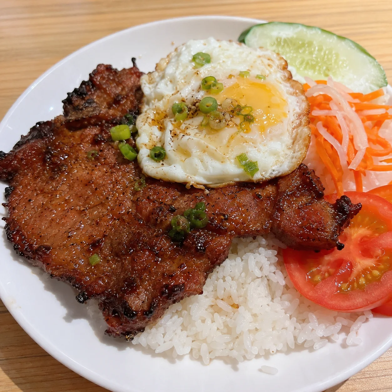 Grilled Pork Chop Rice (Com Suon)