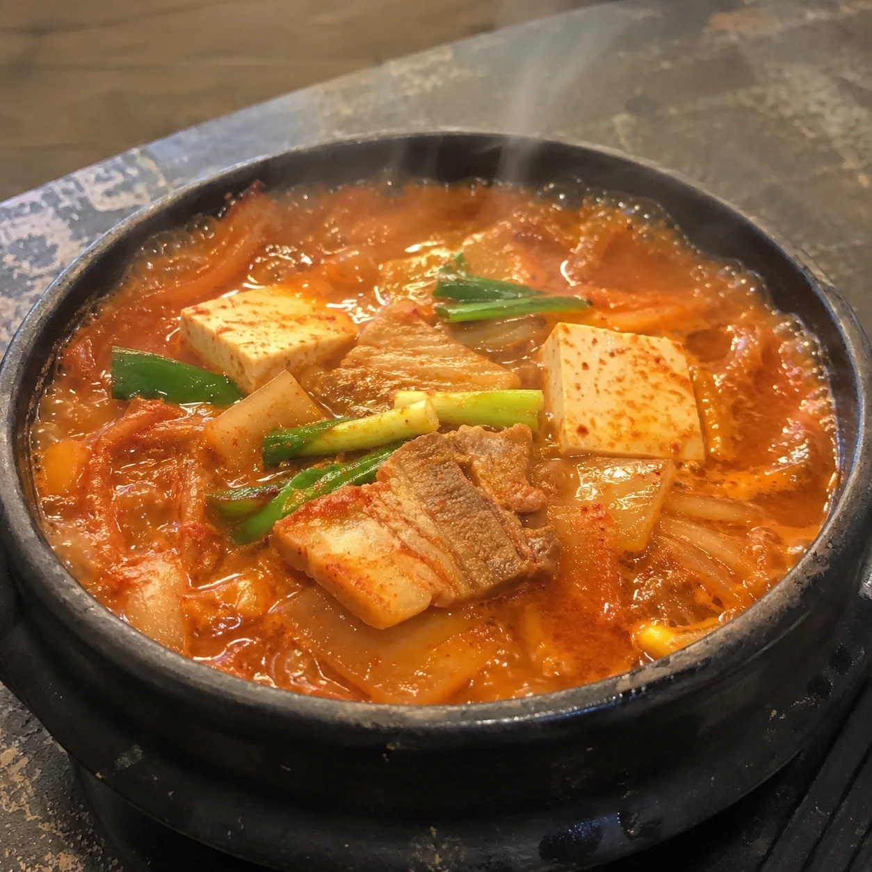 Kimchi Jjigae (Kimchi Stew)