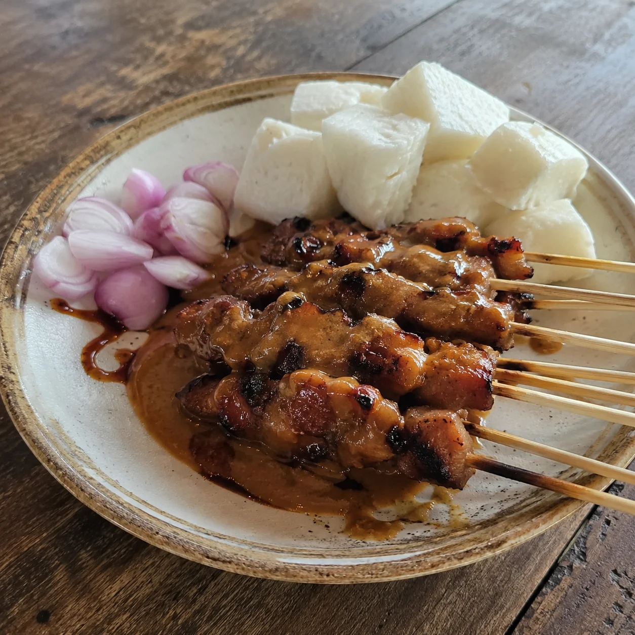Sate Ayam (Indonesian Chicken Satay)