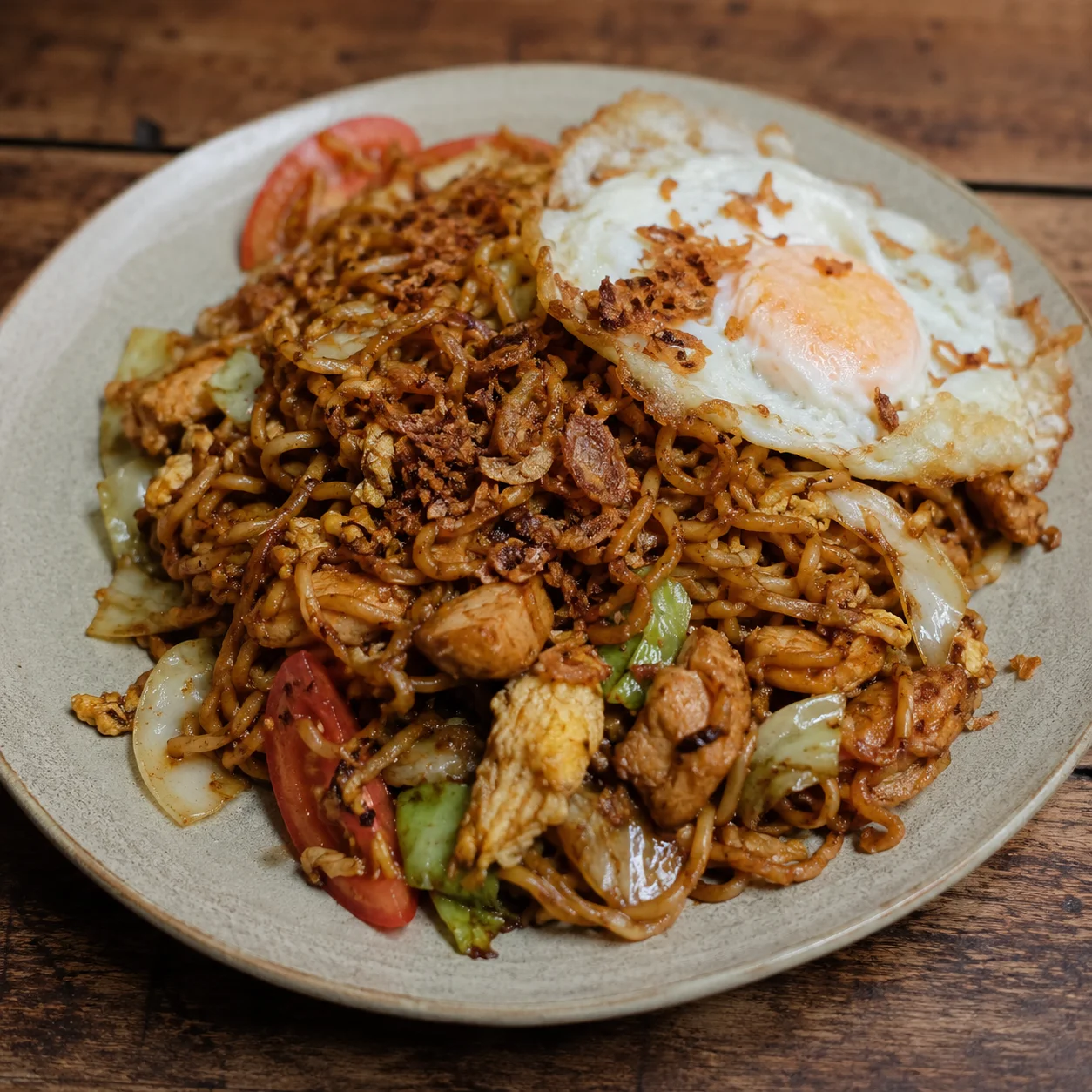 Mie Goreng (Indonesian Fried Noodles)