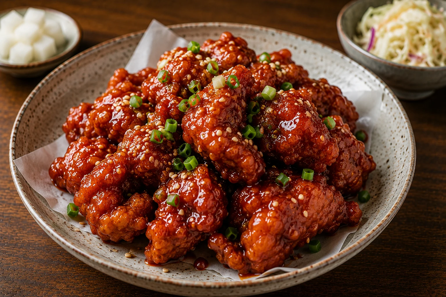Yangnyeom Chicken (Korean Fried Chicken)