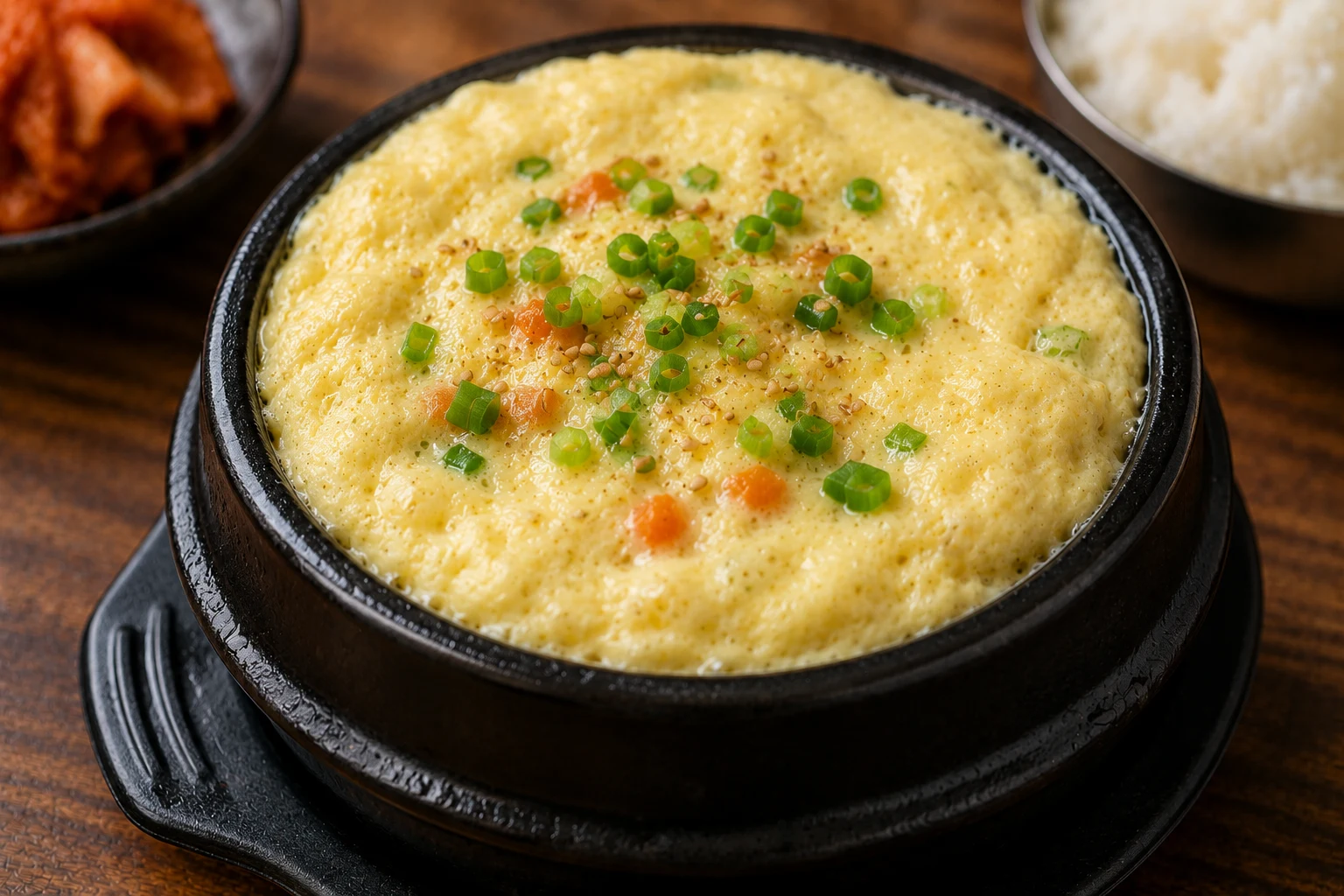 Gyeran Jjim (Korean Steamed Egg Custard)