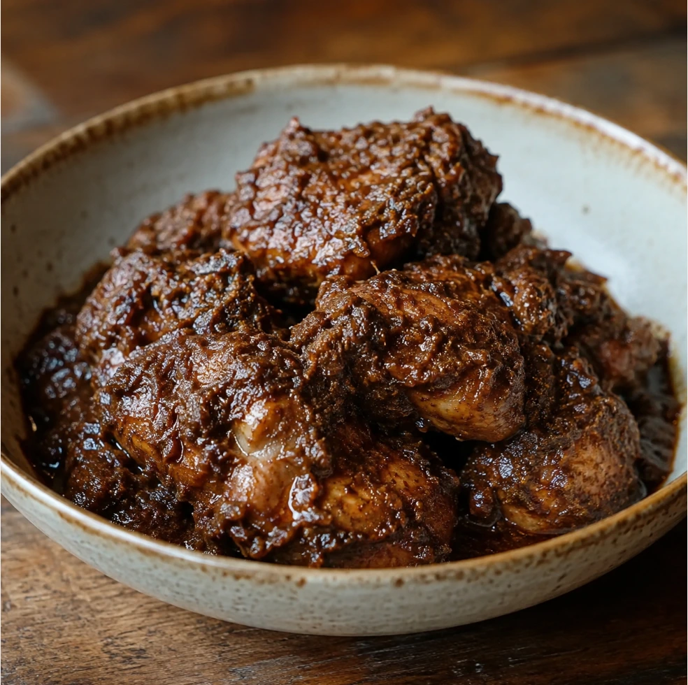Rendang Ayam (Indonesian Chicken Rendang)