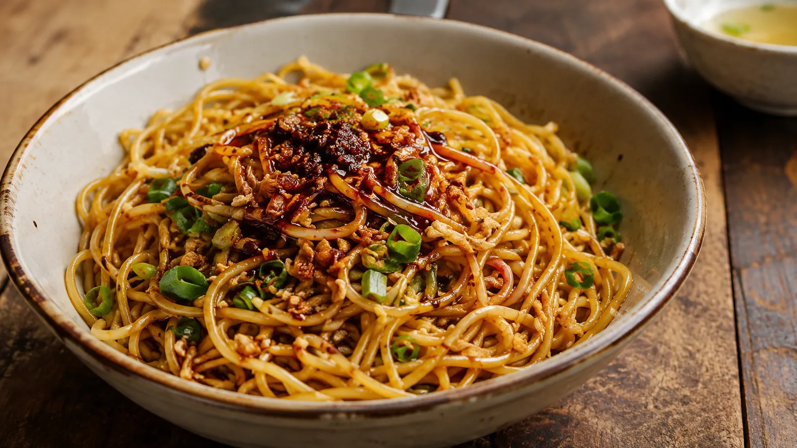 Garlic Soy Egg Noodles