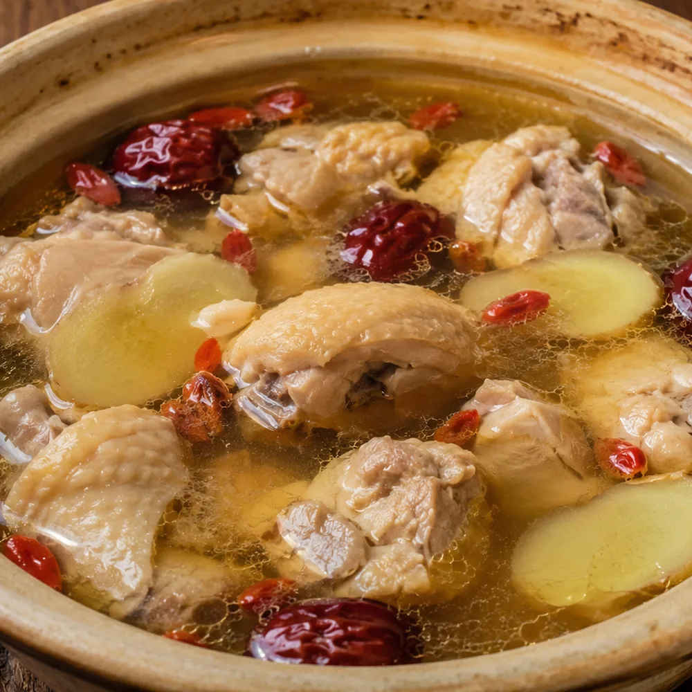 Slow Cooker Chicken and Goji Berry Soup