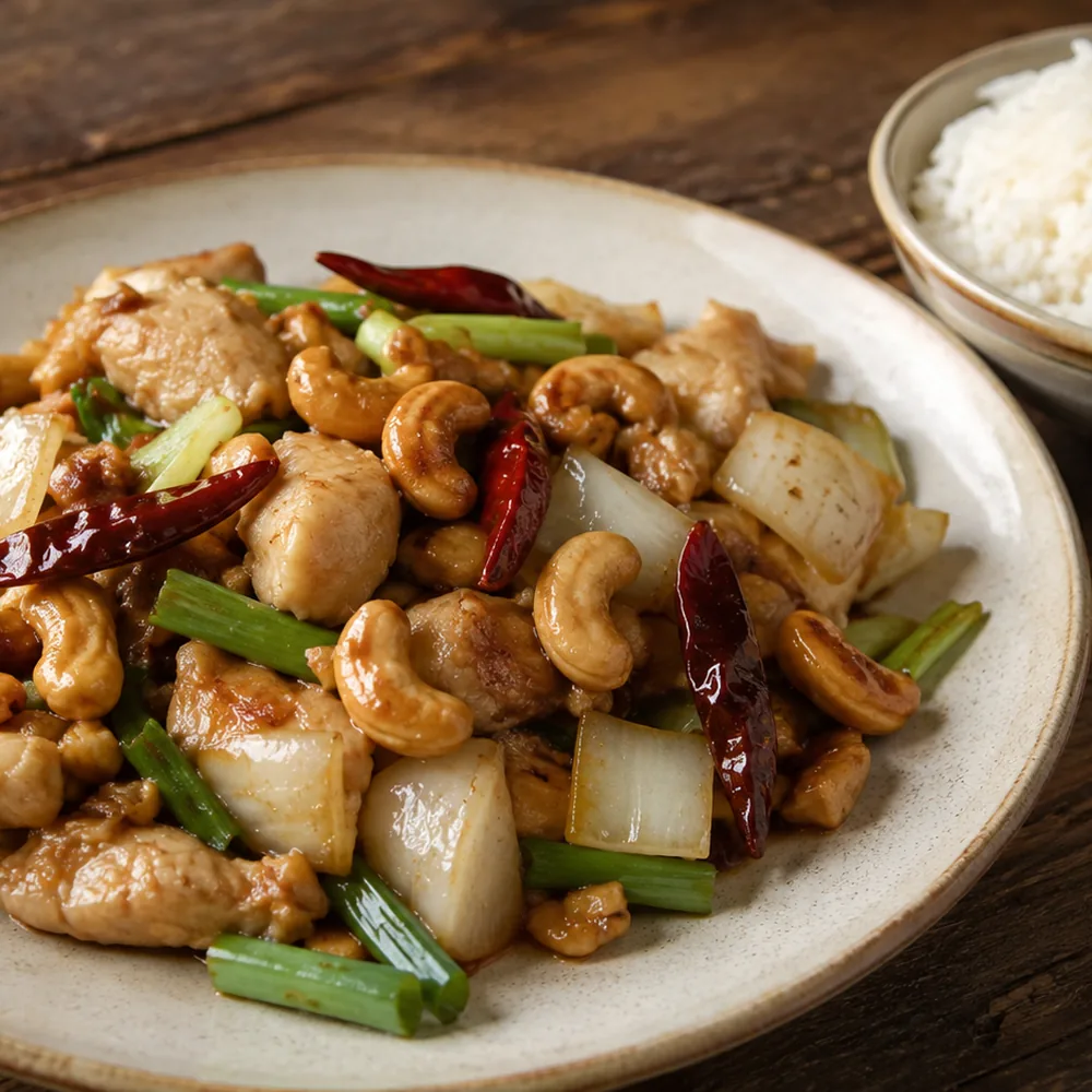 Thai Cashew Chicken, Gai Pad Med Mamuang