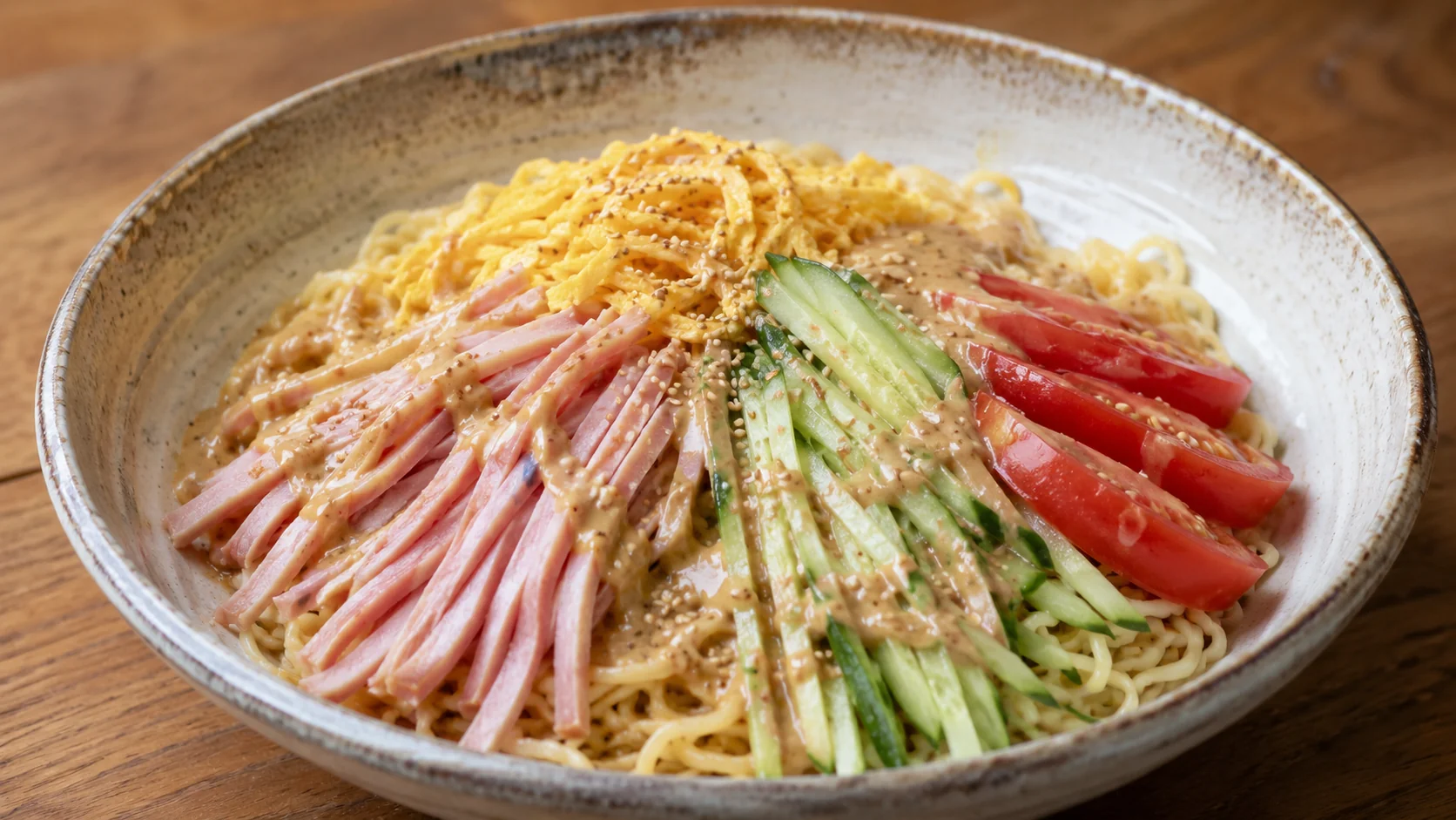 Hiyashi Chuka (Japanese Cold Ramen Salad)