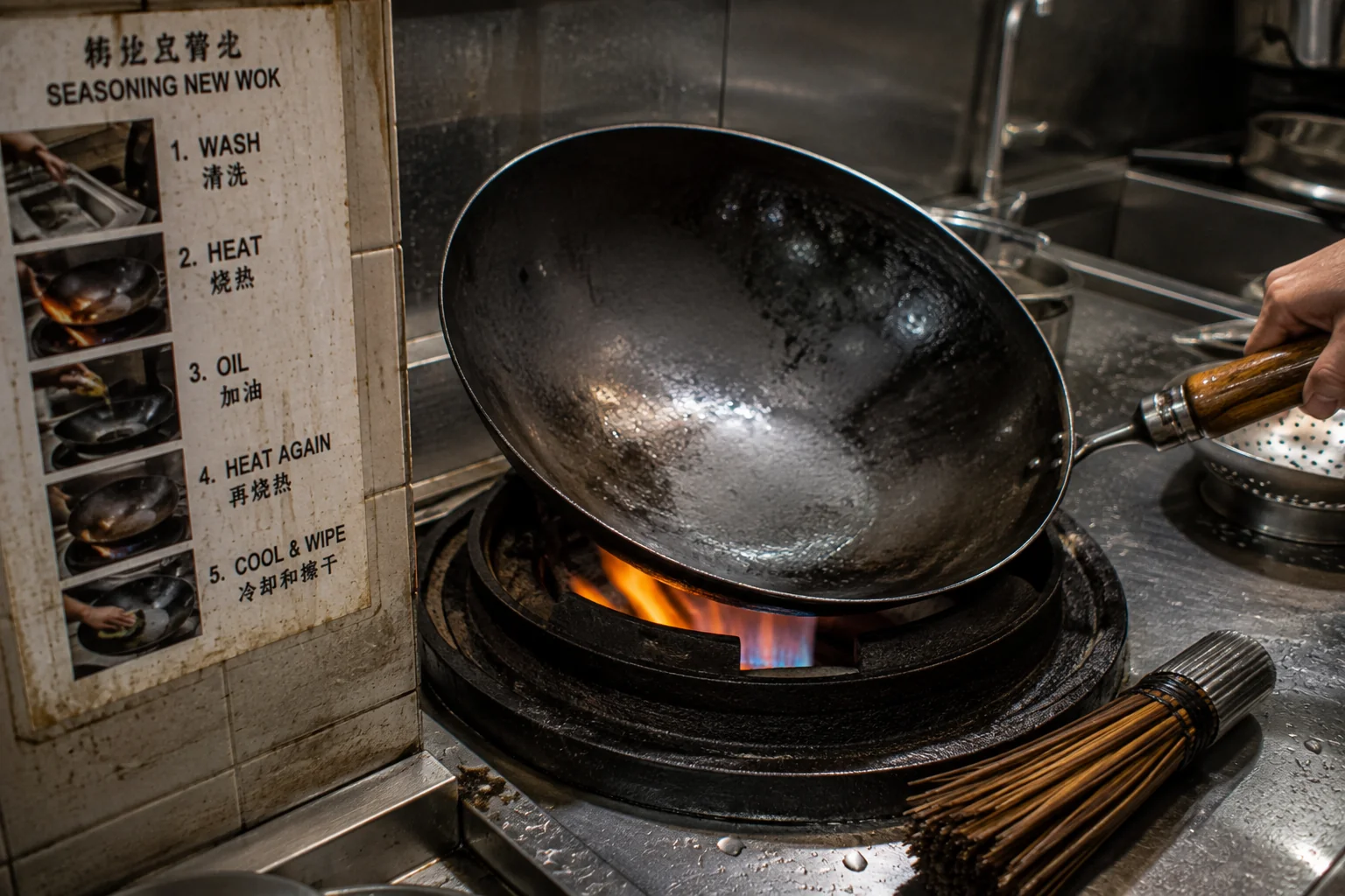 How to Season and Clean a Carbon Steel Wok Without Ruining It food guide image