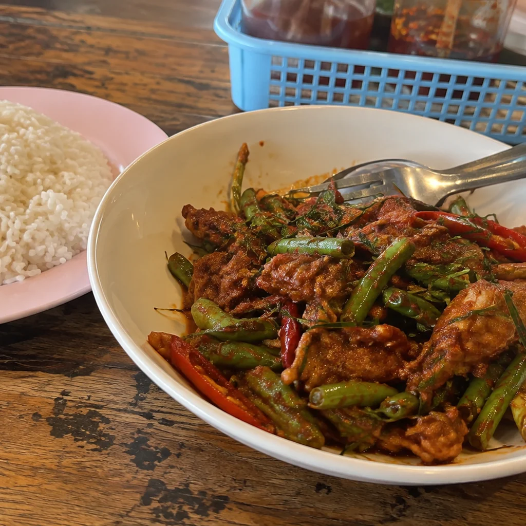 Pad Prik King (Thai Dry Red Curry Stir Fry)