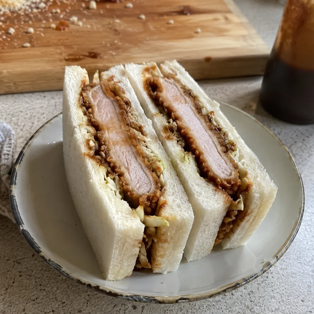 Katsu Sando (Japanese Pork Cutlet Sandwich)