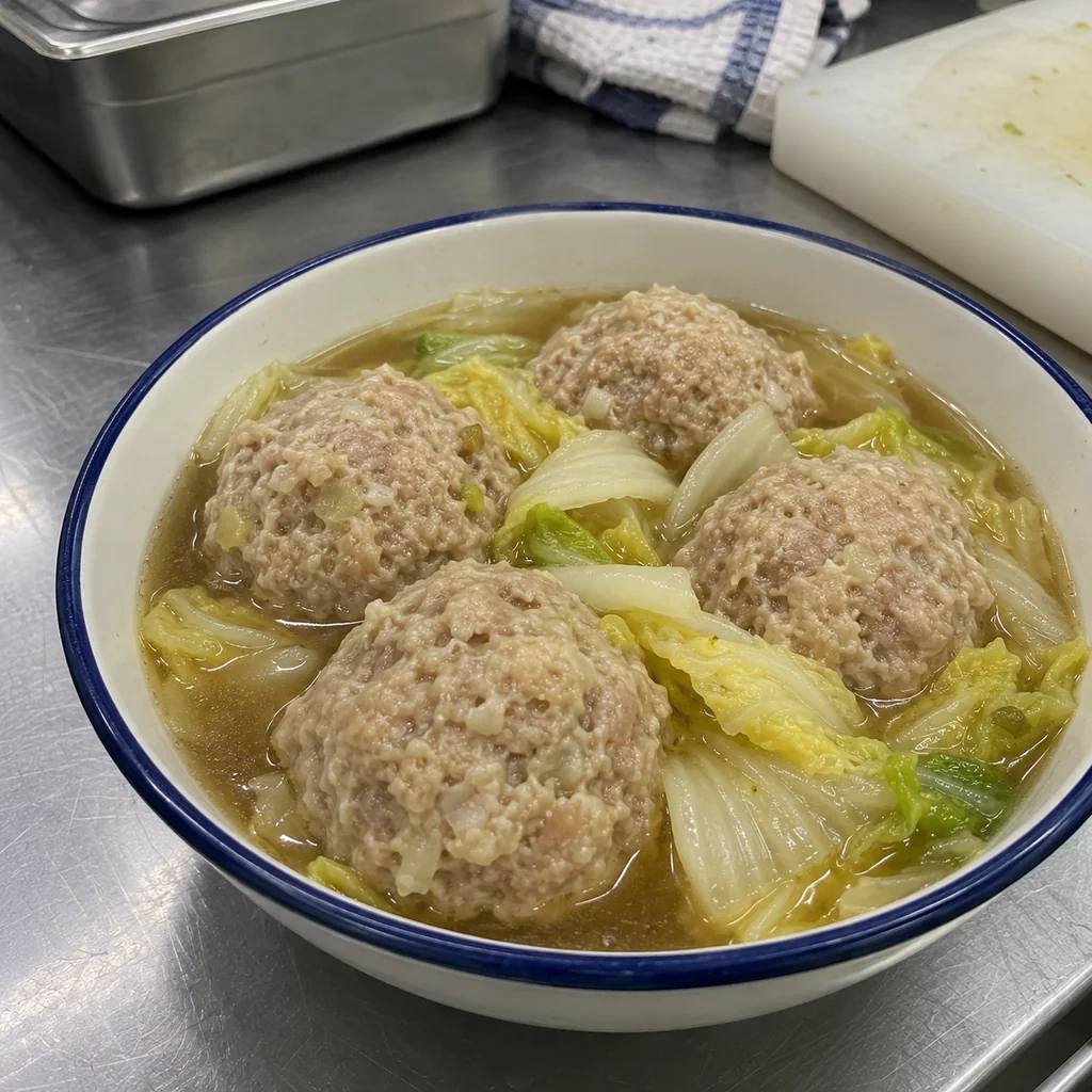 Shi Zi Tou (Lion's Head Meatballs)