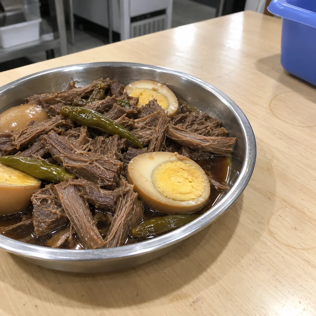 Jangjorim (Korean Soy Braised Beef)