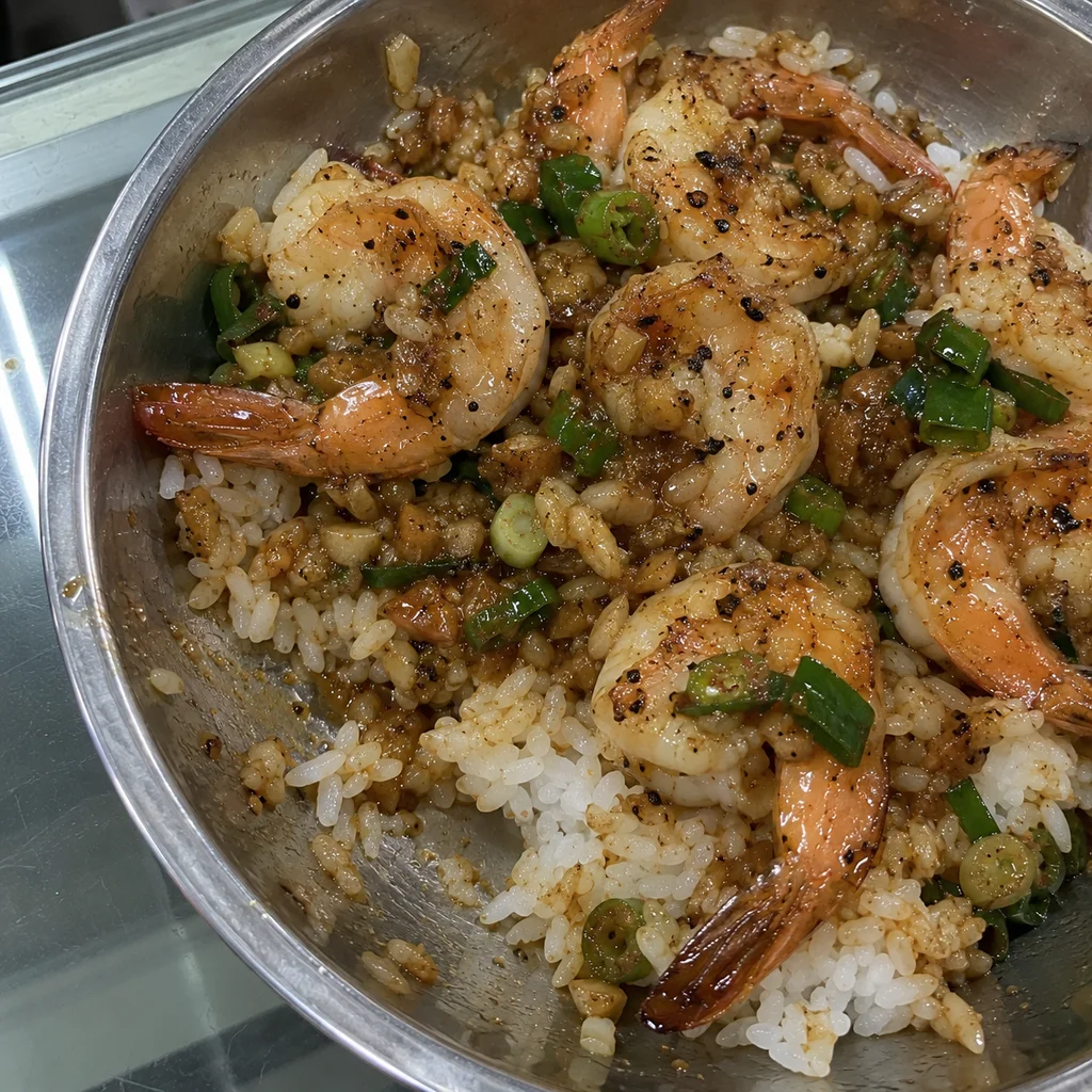10-Minute Garlic Soy Butter Prawns