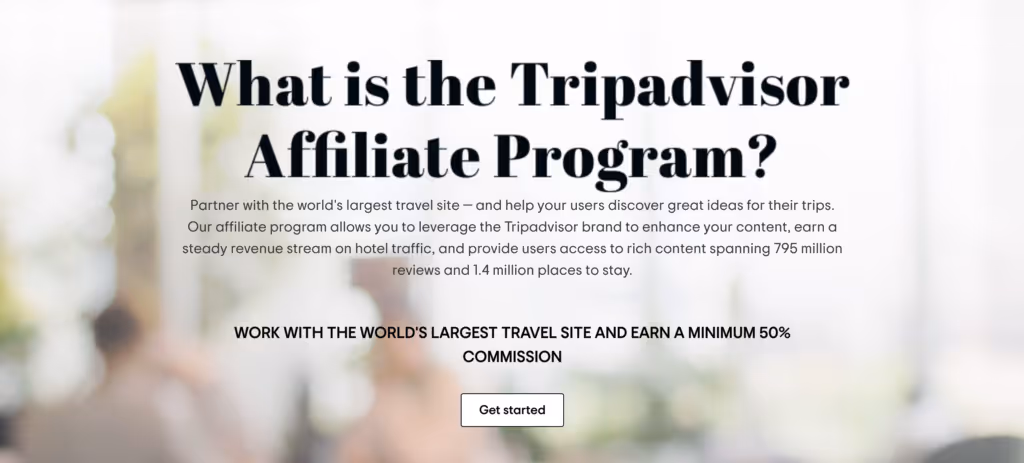 tripadvisor affiliate program