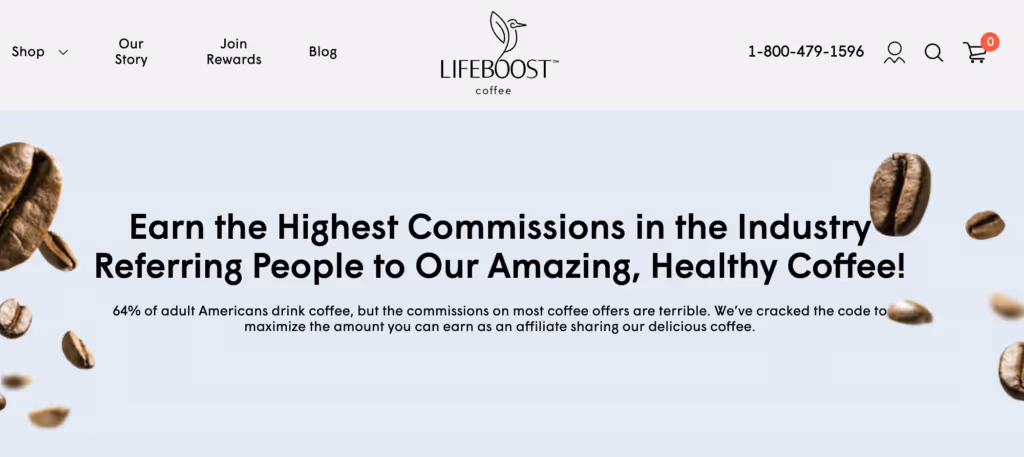 lifeboost coffee affiliate program