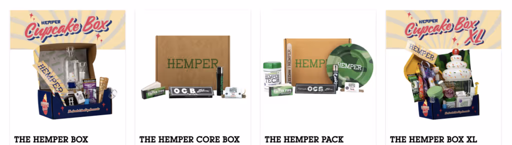 Make money promoting Hemper subscription boxes