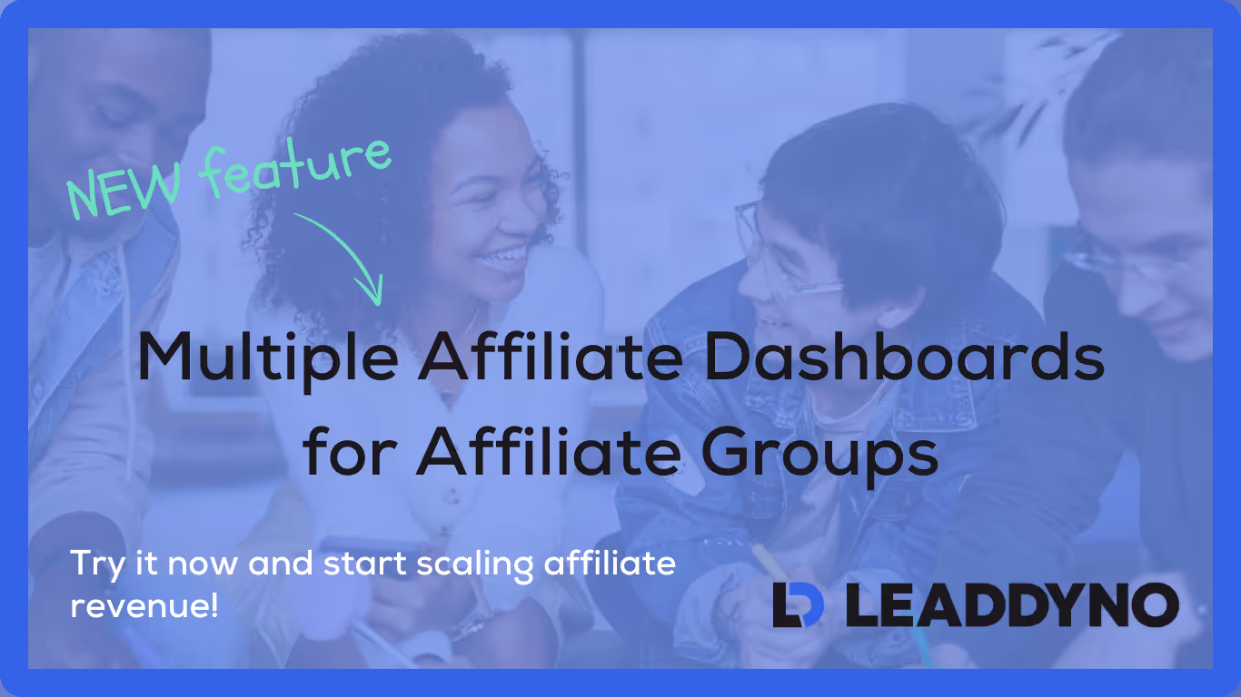 Multiple Affiliate Dashboards