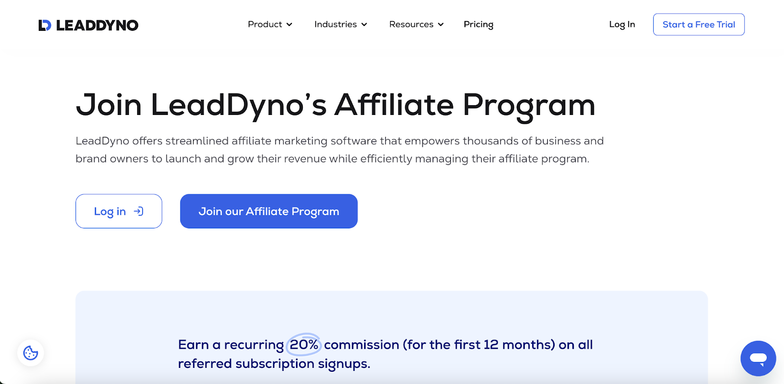 LeadDyno affiliate program