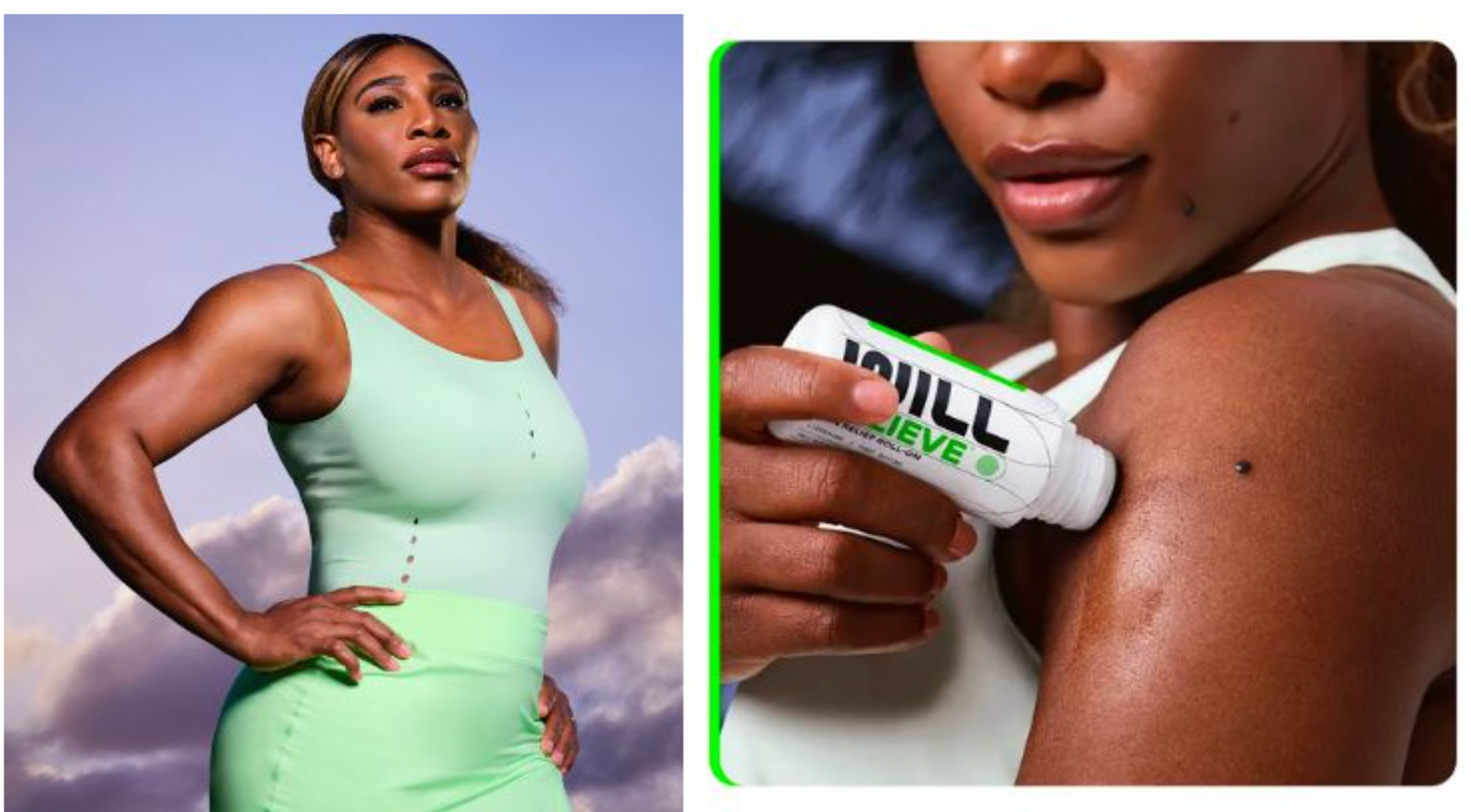 Serena Williams as a brand ambassador