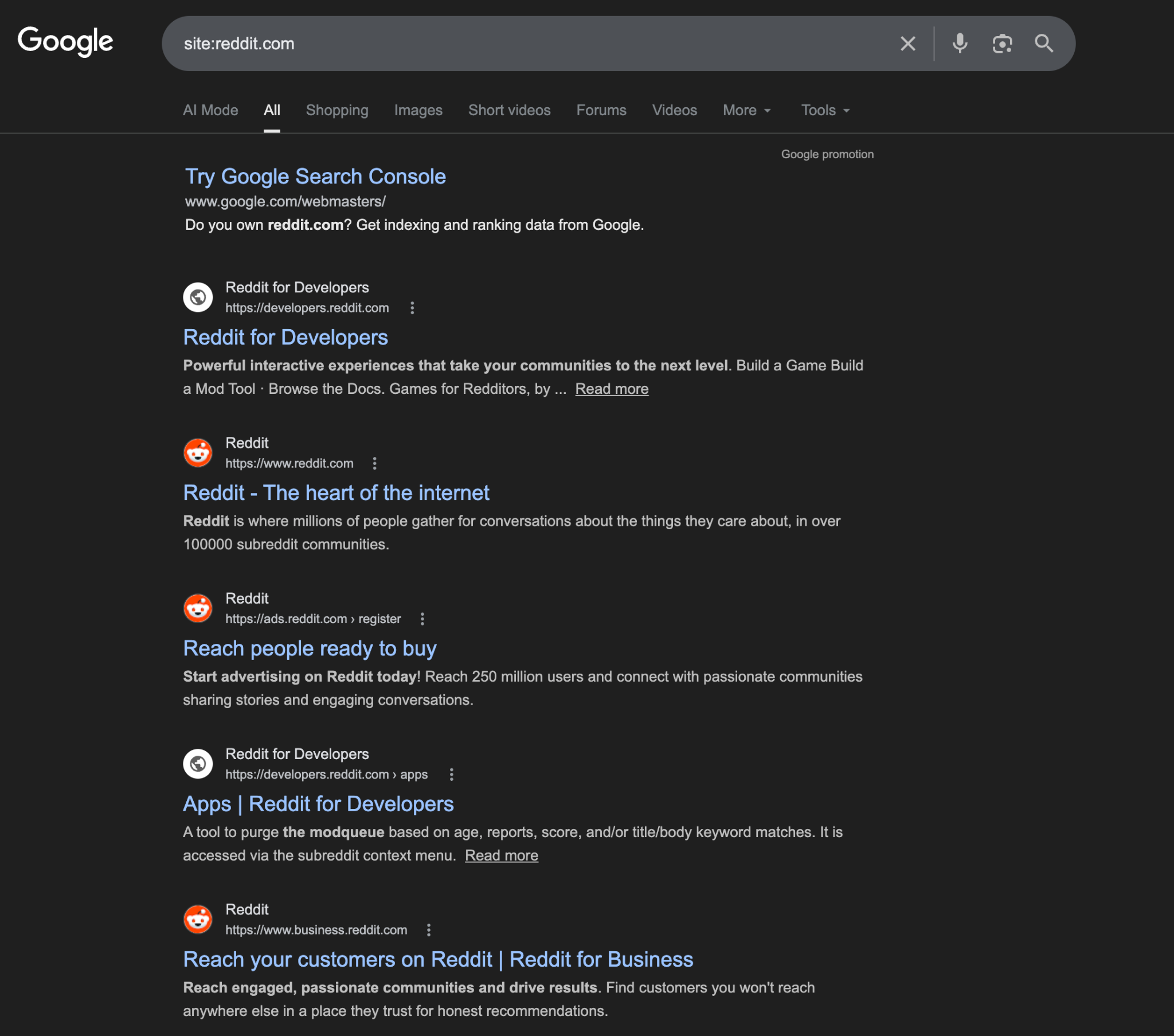 Google Search Affiliates Example