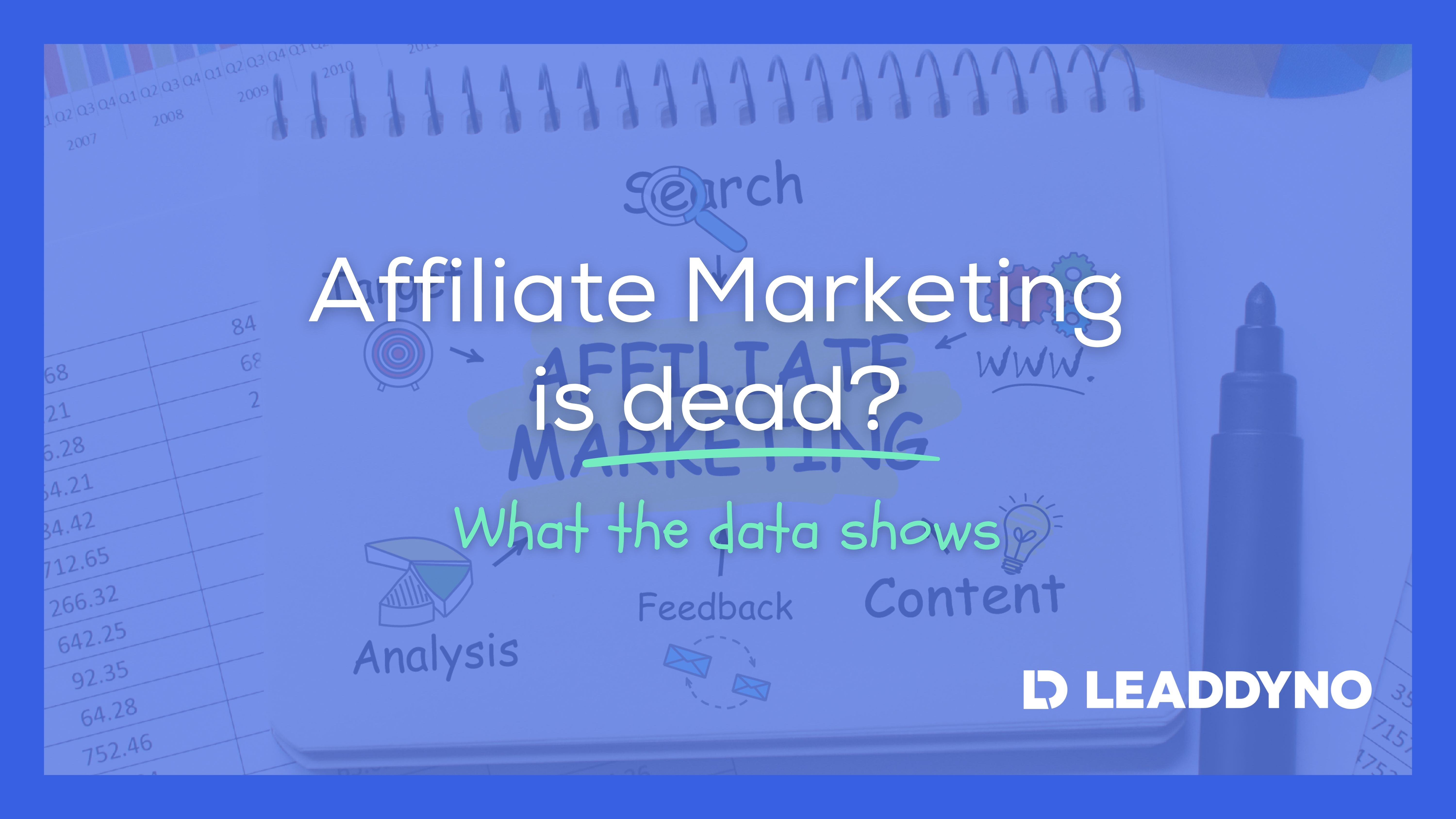 Is Affiliate Marketing Dead Blog Banner