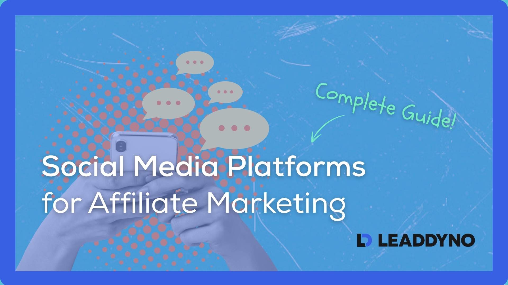 Social Media Platforms for Affiliate Marketing Banner