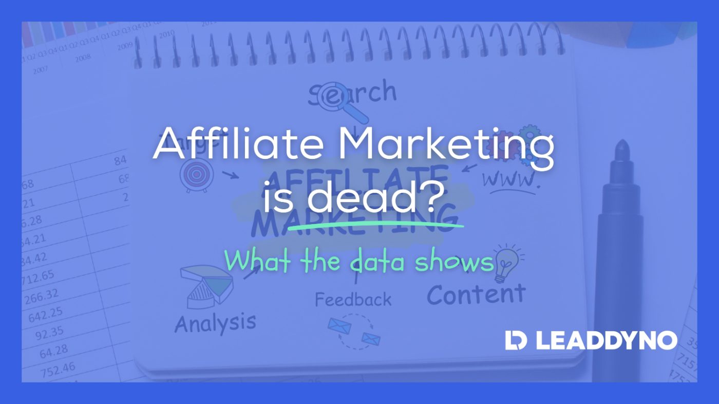 Is Affiliate Marketing Dead Blog Banner 