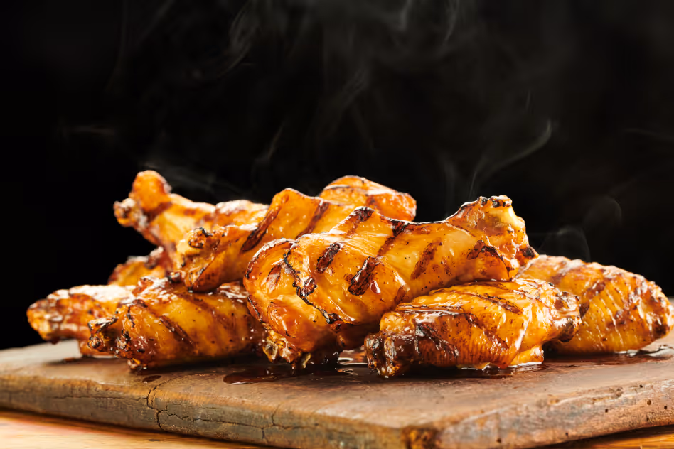 Buffalo wings from Atomic Wings