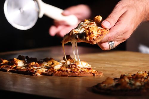 Garlic Parmesan Flatbread