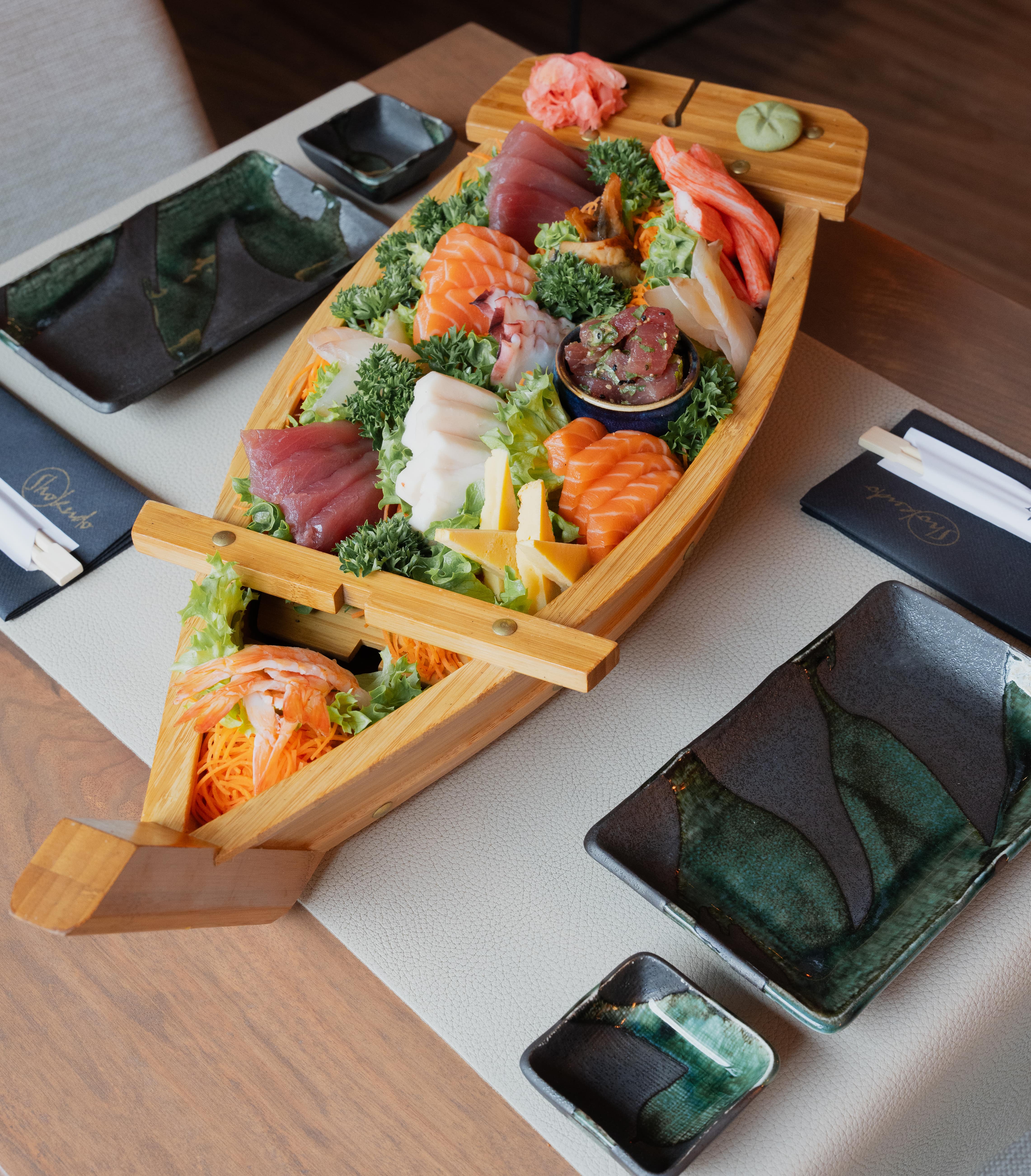 Shokudo Sashimi Boot - 2 personen