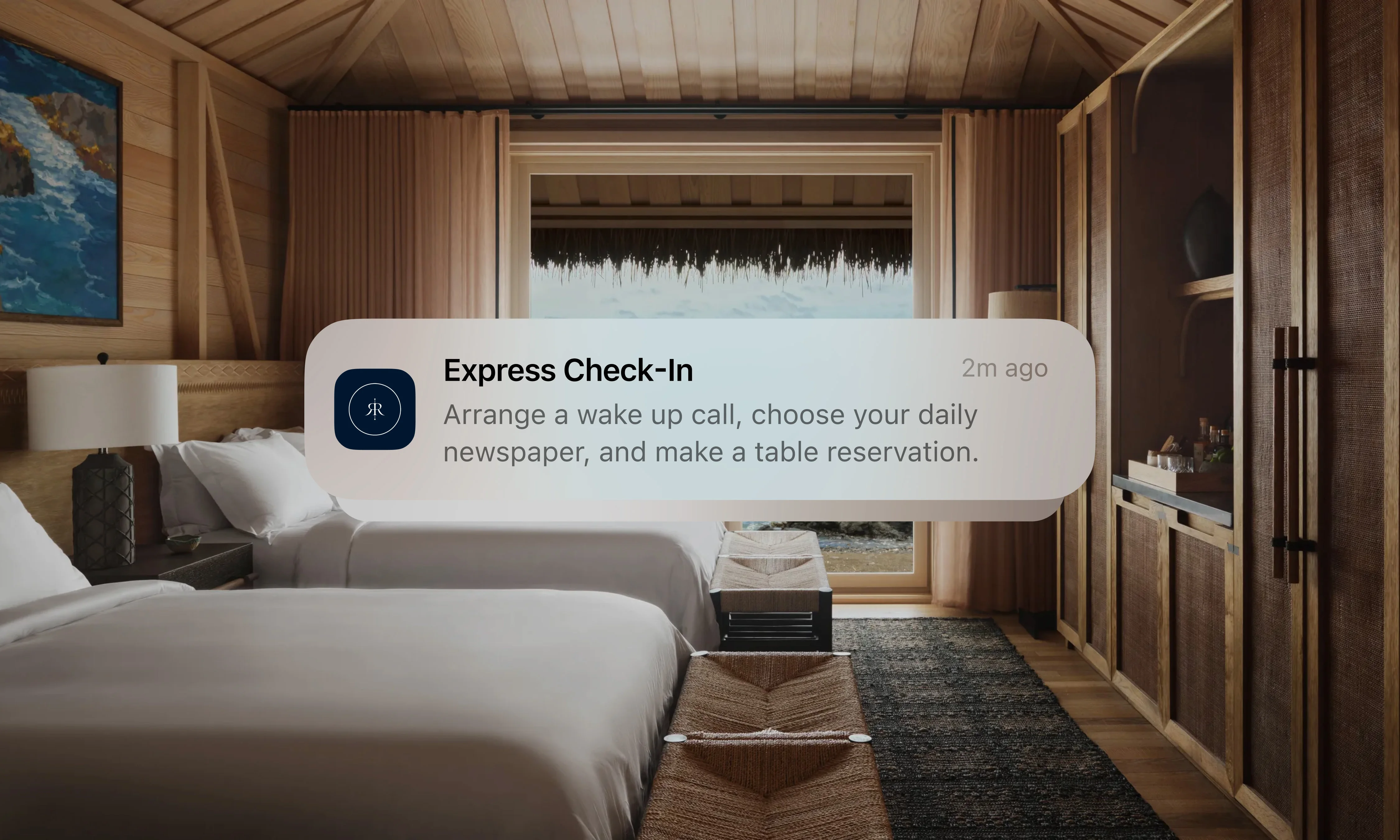 Check in experience