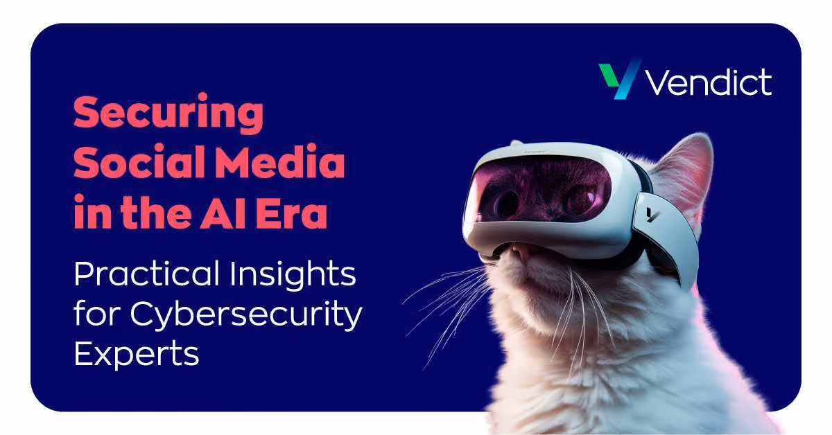 Social and AI in 2024 - Social Cat wearing Apple’s Vision Pro