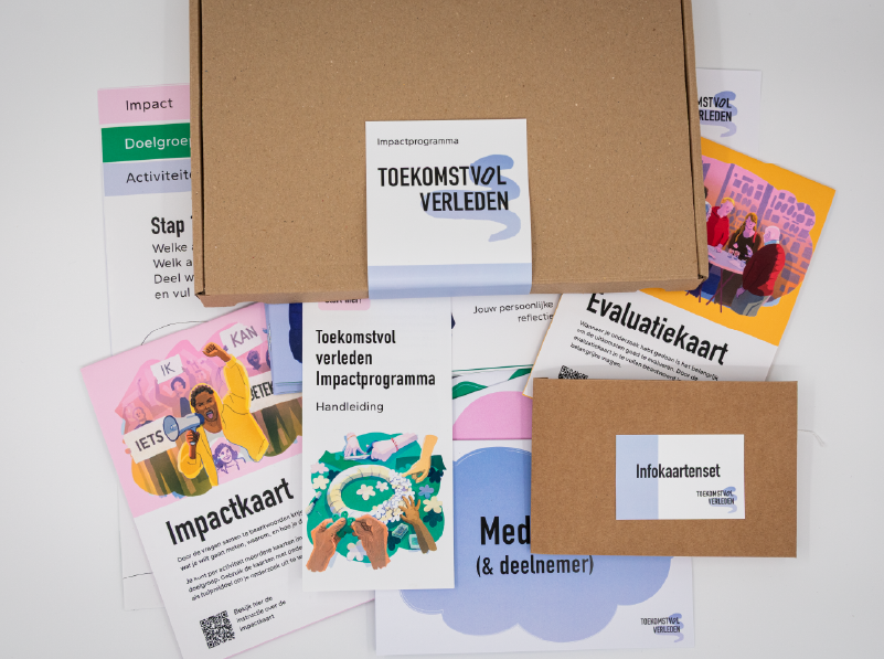 photo van de Toekomst vol verleden doos en inhoud