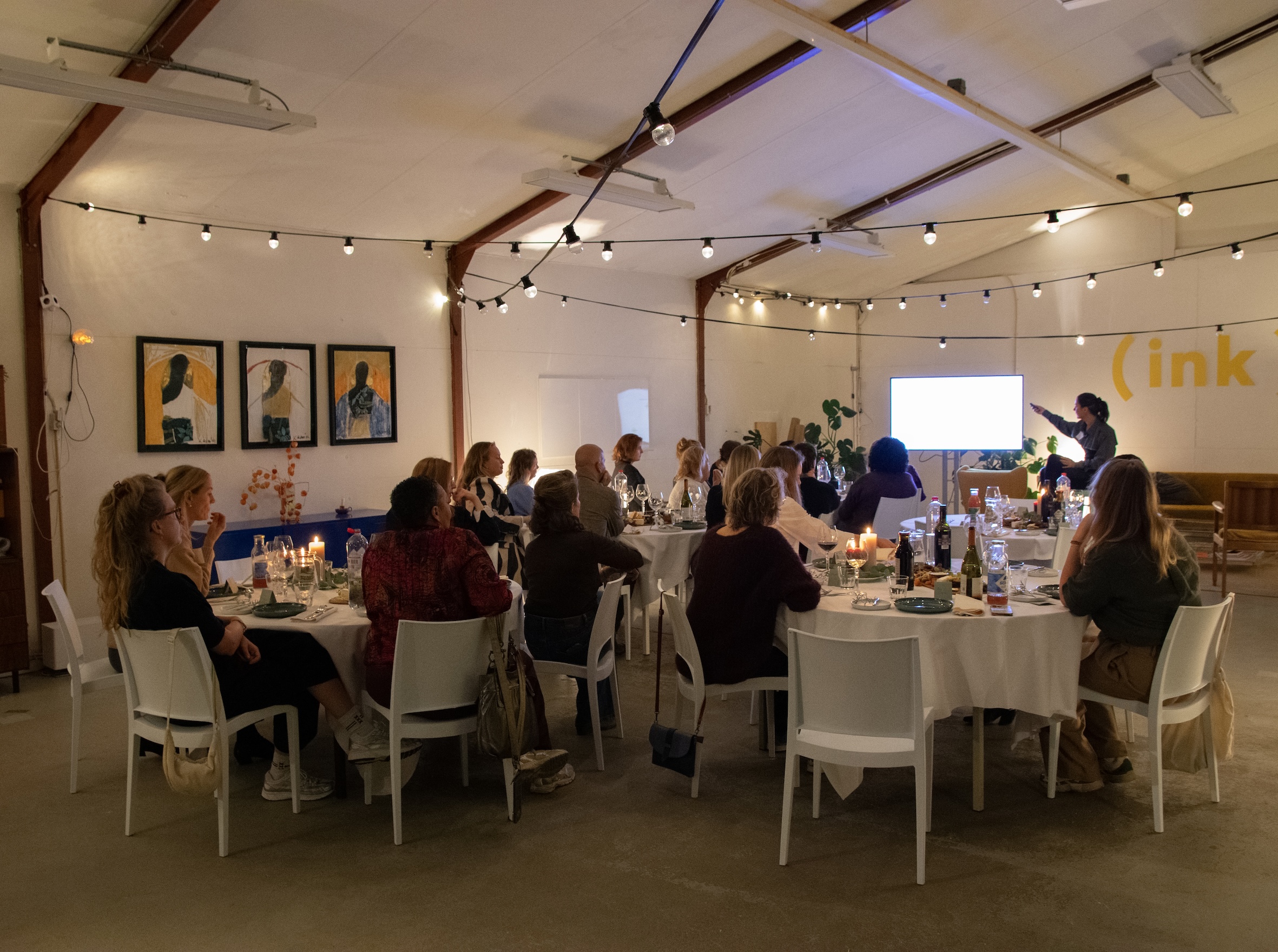 Changemakers diner bij Ink