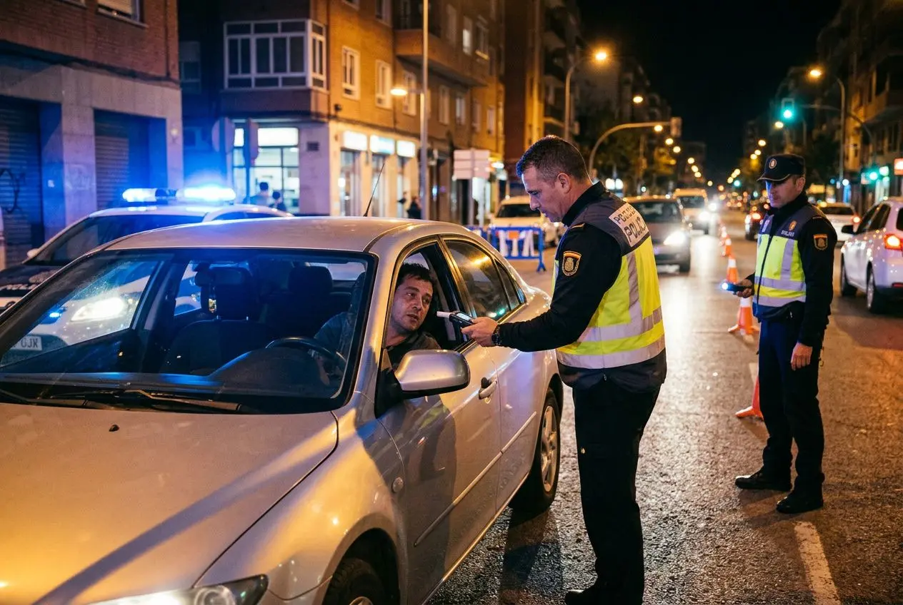 Descubre las consecuencias de la alcoholemia al volante: pena de prisión, multa, pérdida de carnet y cuándo se considera delito según la tasa detectada.