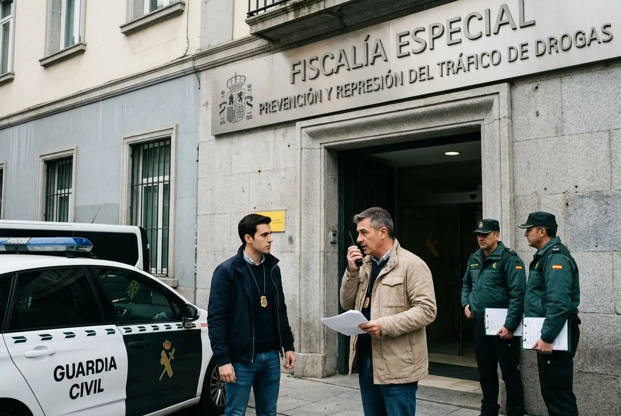 Conoce la fiscalía especial antidroga: funciones, sede y legislación. La fiscalía actúa en delitos de represión del tráfico ilegal de drogas y prevención y represión del tráfico ilegal de drogas.