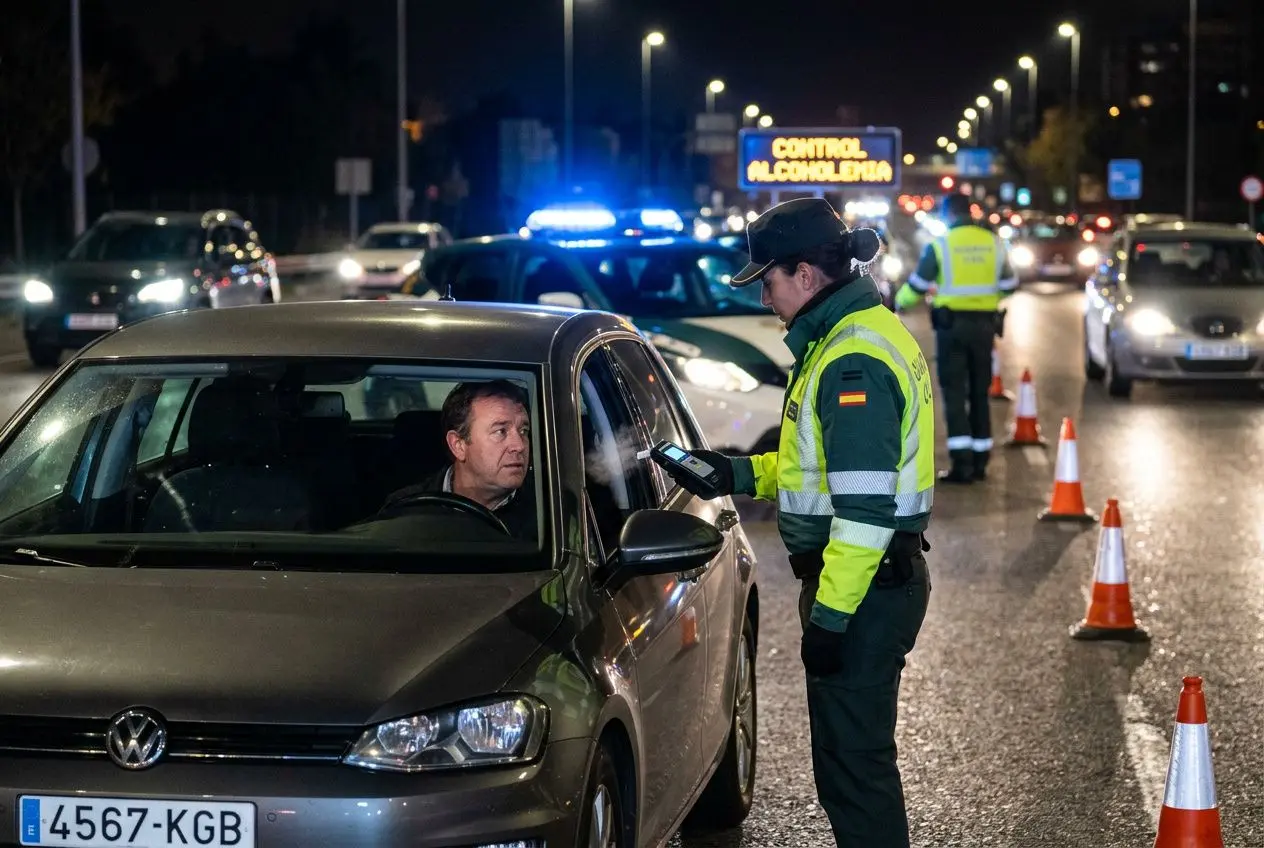 Dar 0,70 en alcohol es un delito penal. Conoce la tasa de alcoholemia, las penas por alcoholemia y la sanción exacta que puedes enfrentar según la DGT.