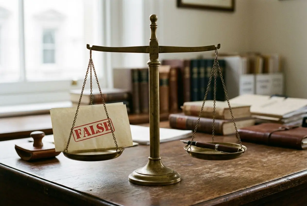 ¿Te han acusado falsamente de un delito? Conoce tus derechos, cómo reunir pruebas y actuar ante una denuncia. Defiéndete de denuncias falsas si te acusan falsamente.
