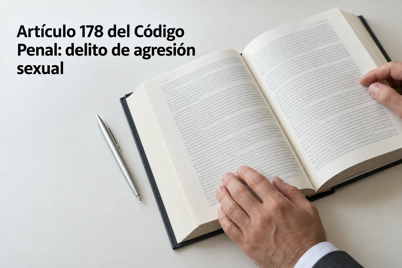 Artículo 178 del Código Penal: delito de agresión sexual