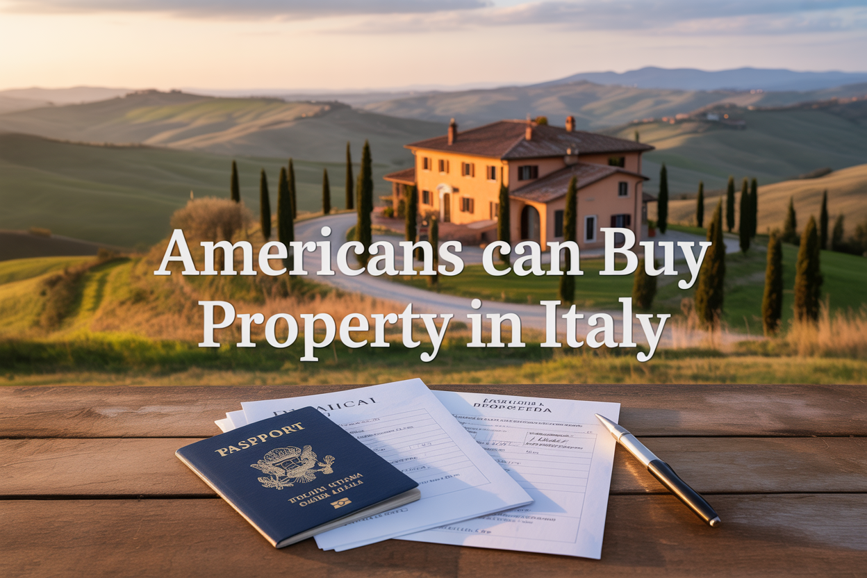 Can I Buy a House in Italy as an American? 